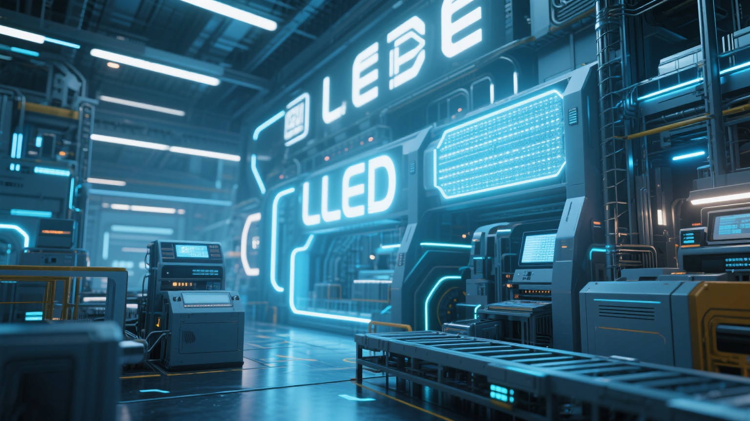 led
